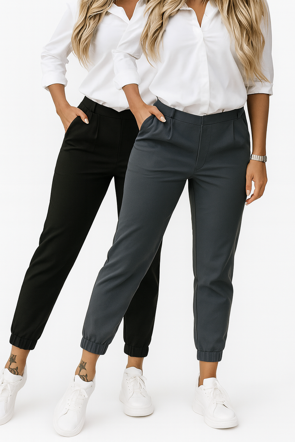 Soft Touch Casual Jogger Pants - Pack of 2