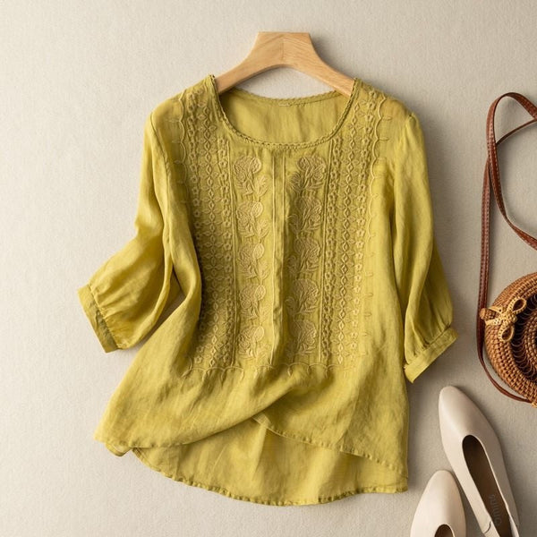 Tenori Linen Top