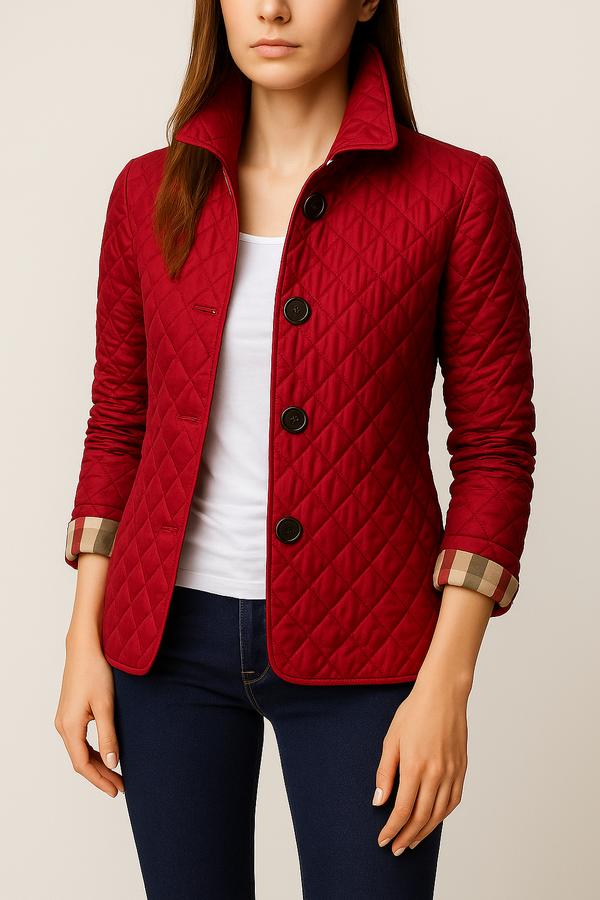 Madona | Quilted Button Jacket