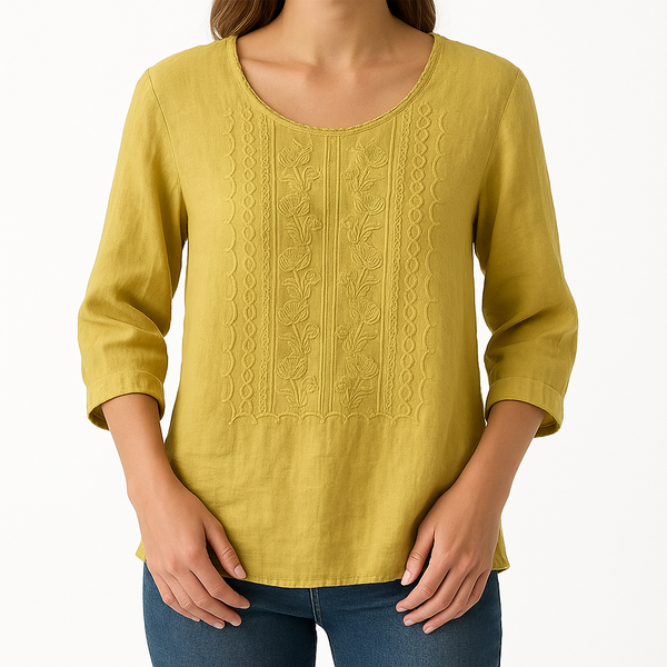 Tenori Linen Top