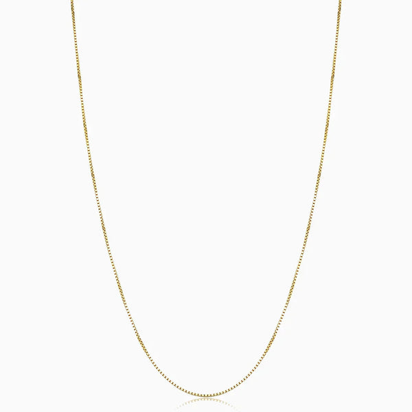 Bodega Box Necklace | Gold