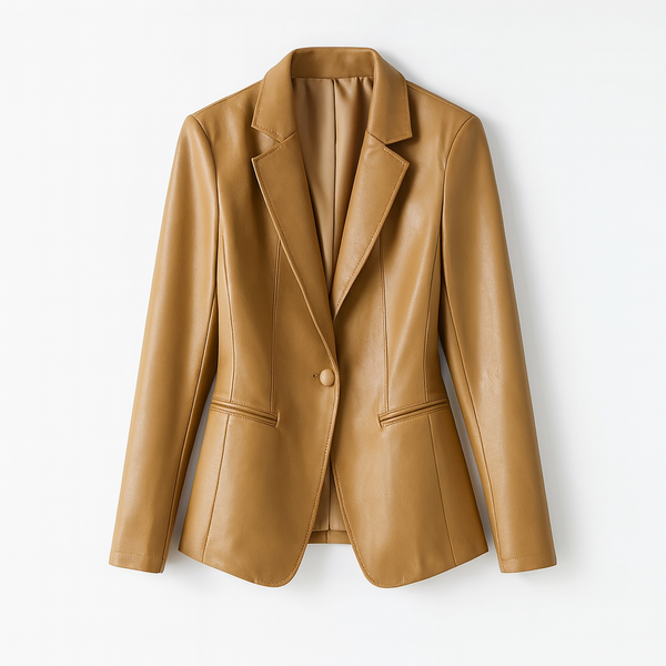 Corliss Lambskin Blazer