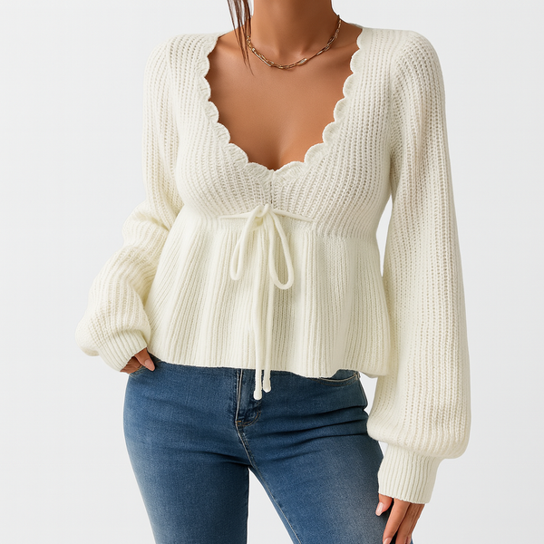 Evaline Knit Top